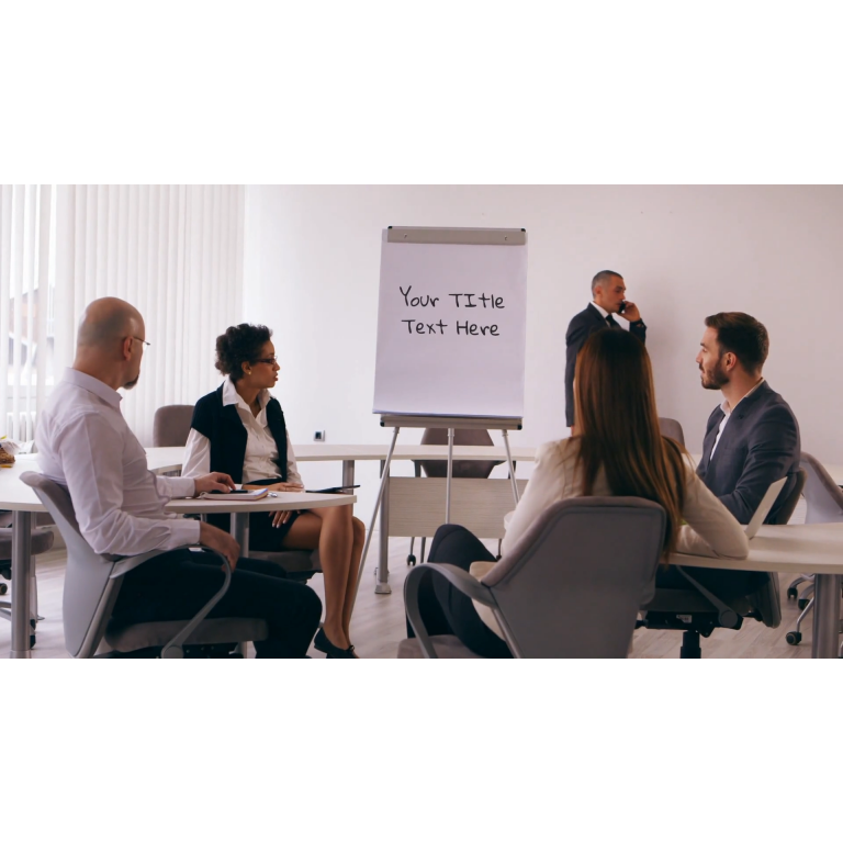 Drawing Board Meeting Title Animation Showcase